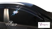 Дефлекторы окон Vinguru Hyundai ix35 2010- накладные скотч к-т 4 шт., материал литьевой поликарбонат