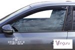 Дефлекторы окон Vinguru Volkswagen Jetta VI 2010- сед накладные скотч к-т 4 шт., материал акрил