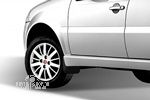 Брызговики передние FIAT Albea 2002-2012 (optimum) в коробке