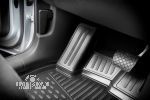 Коврики 3D в салон HYUNDAI Sonata 09/2017-, сед., 4 шт. (ПУ, повышенная износостойкость)