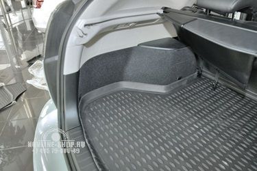 Коврик в багажник LEXUS RX350 2003-2009, кросс. (полиуретан, серый)