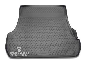 Коврик в багажник LEXUS LX570, 2012- 5 мест, внед. (полиуретан, серый)